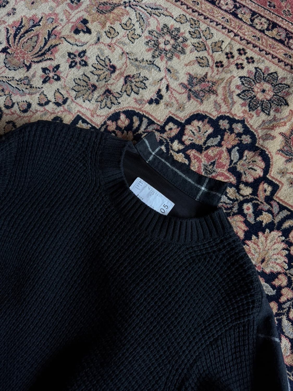 Sacai 사카이 니트 플란넬 원피스 55~66 상품이미지3