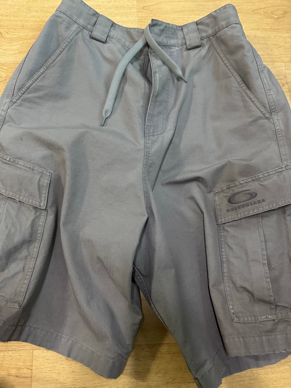 [xs] 발렌시아가 카고 쇼츠 그레이 상품이미지2