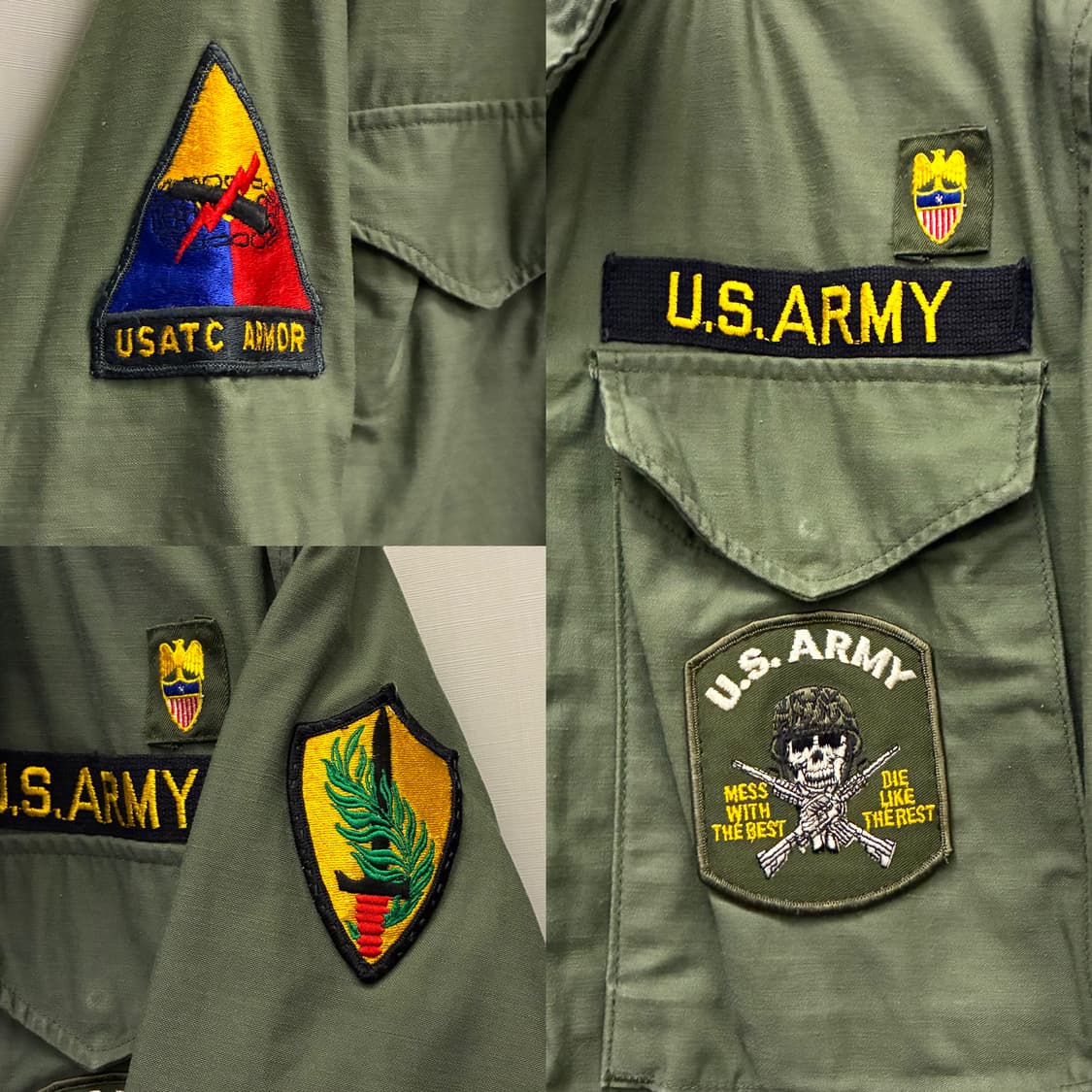 (S/R)80s USA ALPHA 알파인더스트리 민수용 m65 필드자켓 상품이미지5