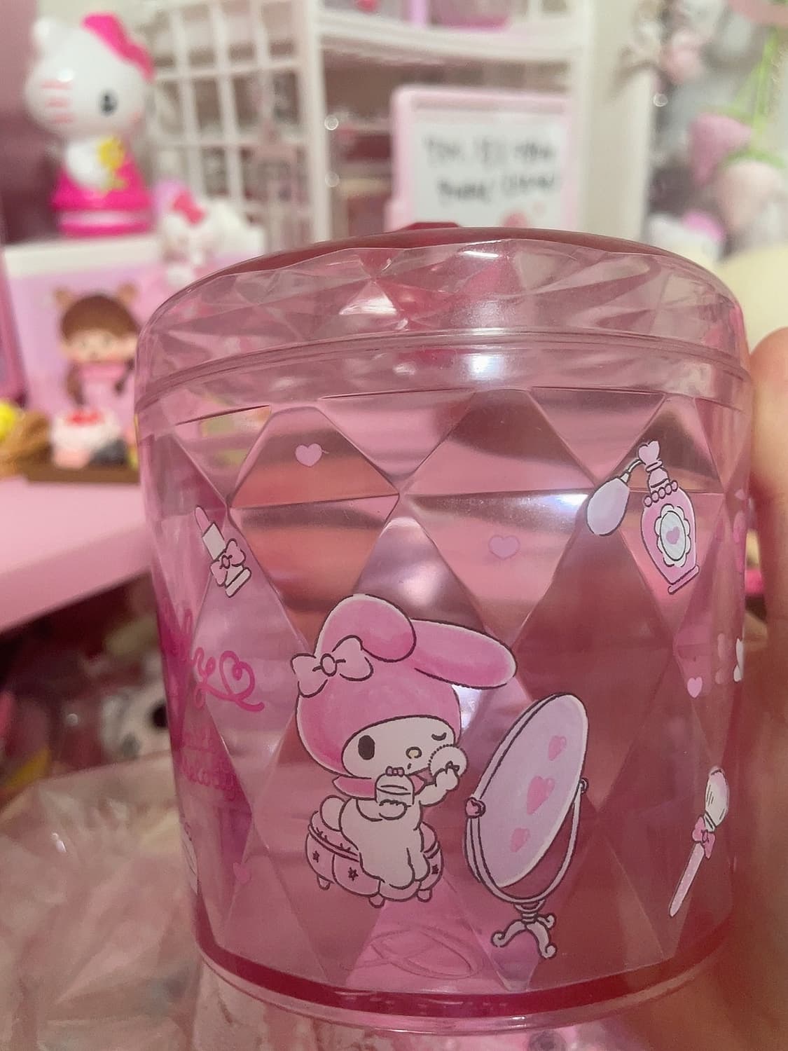 마이멜로디 희귀 고전 보석 캐니스터 보관함 상품이미지2