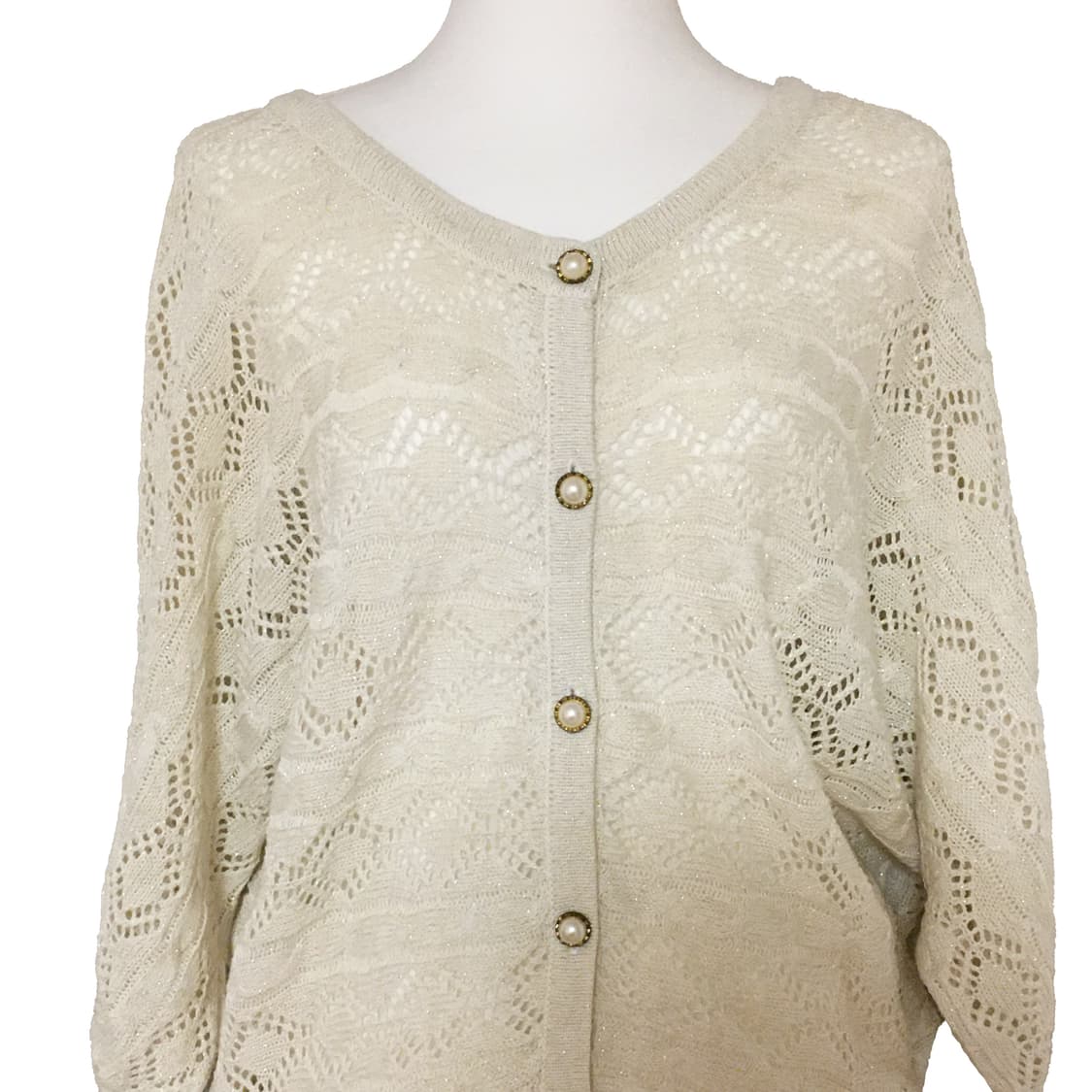 글리터 크로셰 가디건 원피스 모리 상품이미지2