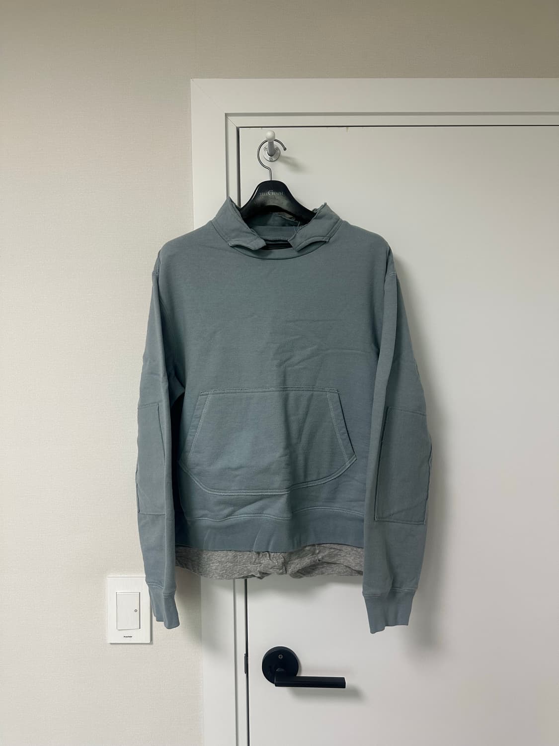 해칭룸 Overlay Sweatshirt Blue Grey 2(S) 상품이미지1