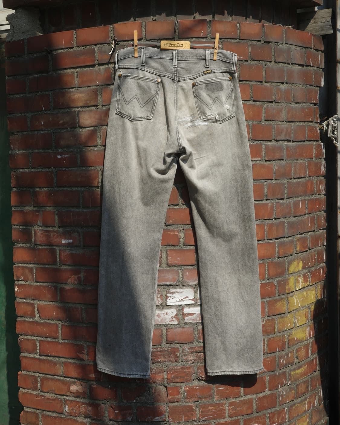 90’s Wrangler 디스트로이드 13mwz 데님 팬츠 상품이미지5