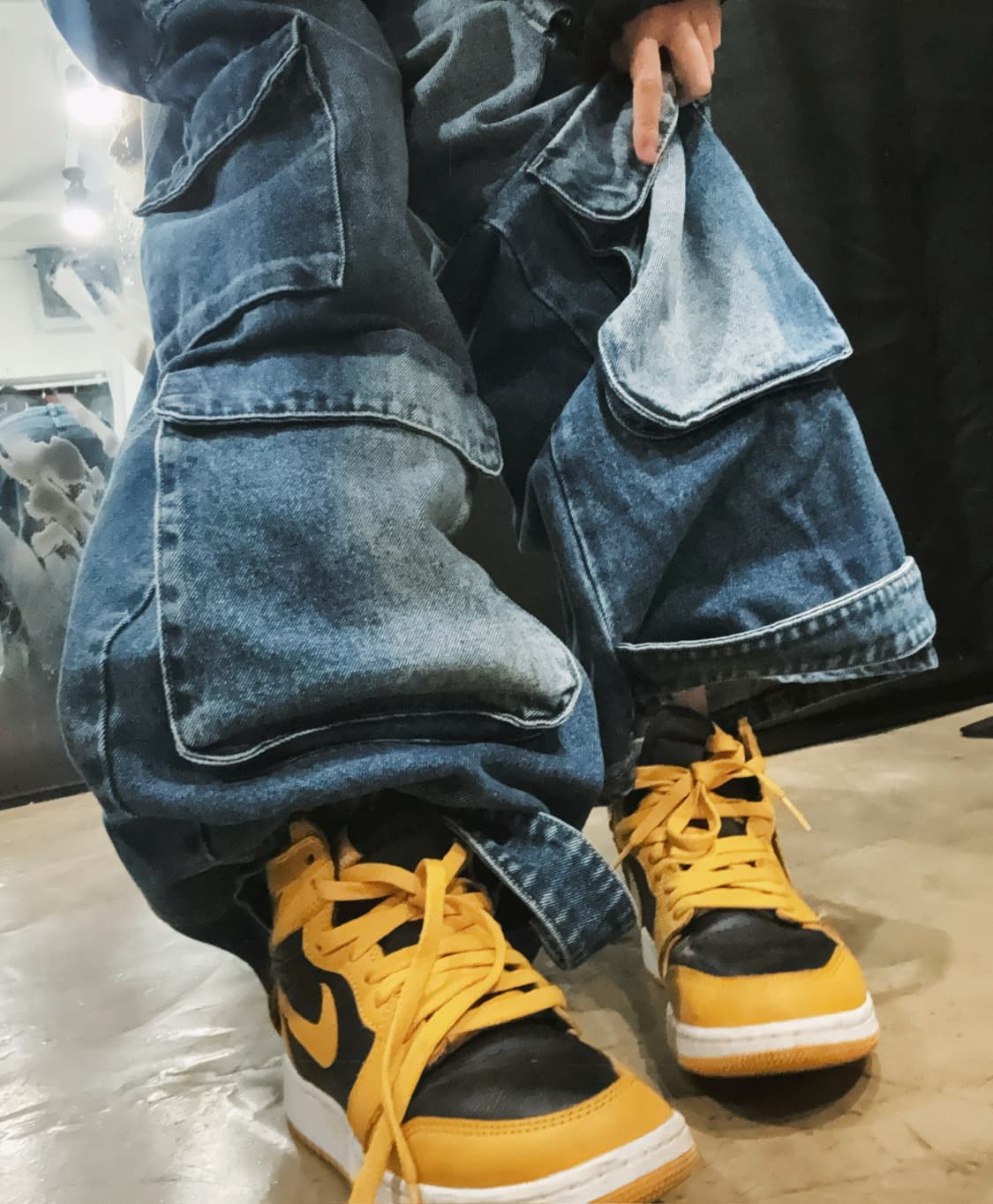 나이키 에어조던 1 폴른 옐로우 상품이미지6