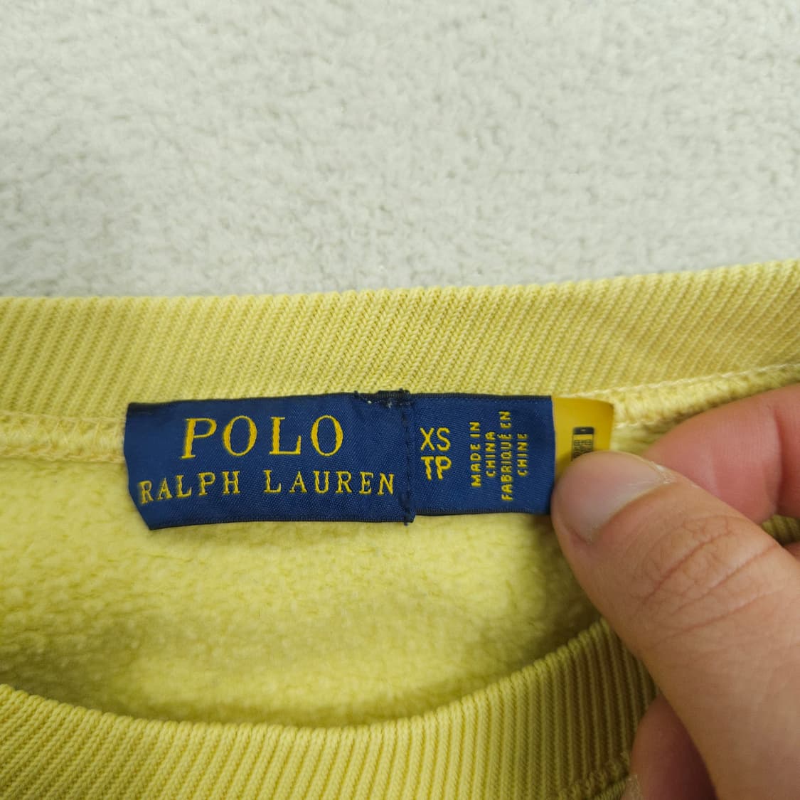 폴로 랄프 로렌 폴로 베어 맨투맨 XS 상품이미지6