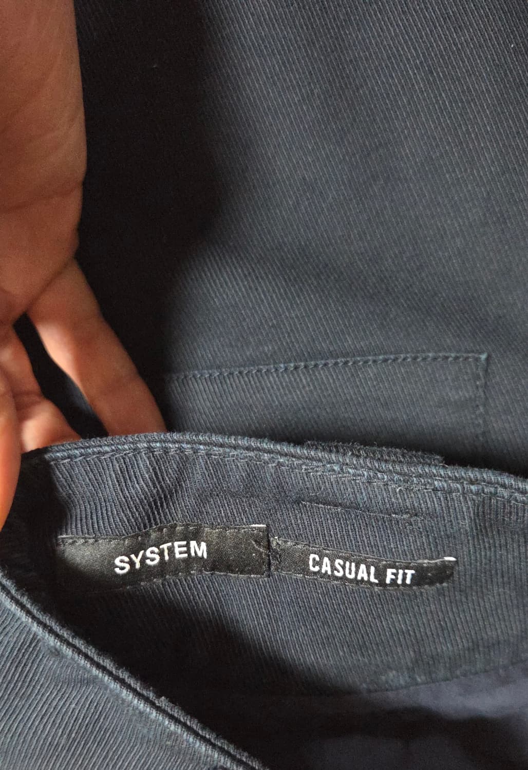 (착샷) 시스템 워크팬츠 크롭 트윌  상품이미지3