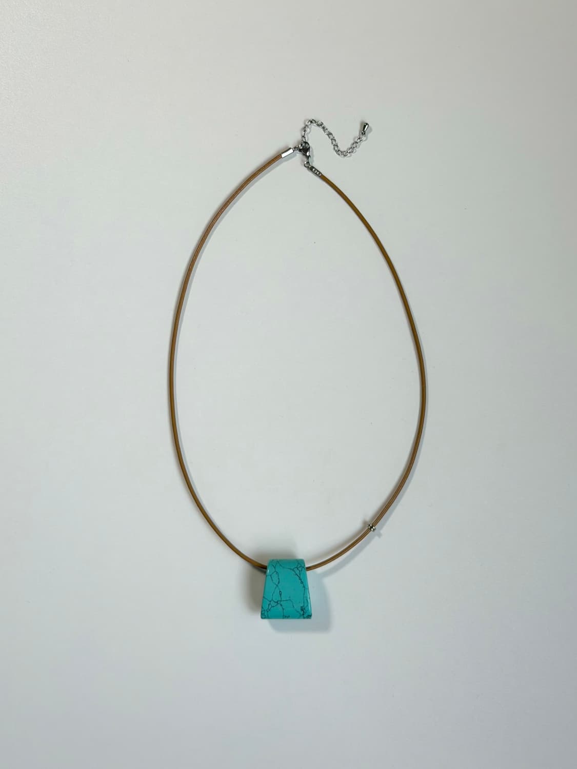 Stone Necklace – Turquoise 상품이미지2