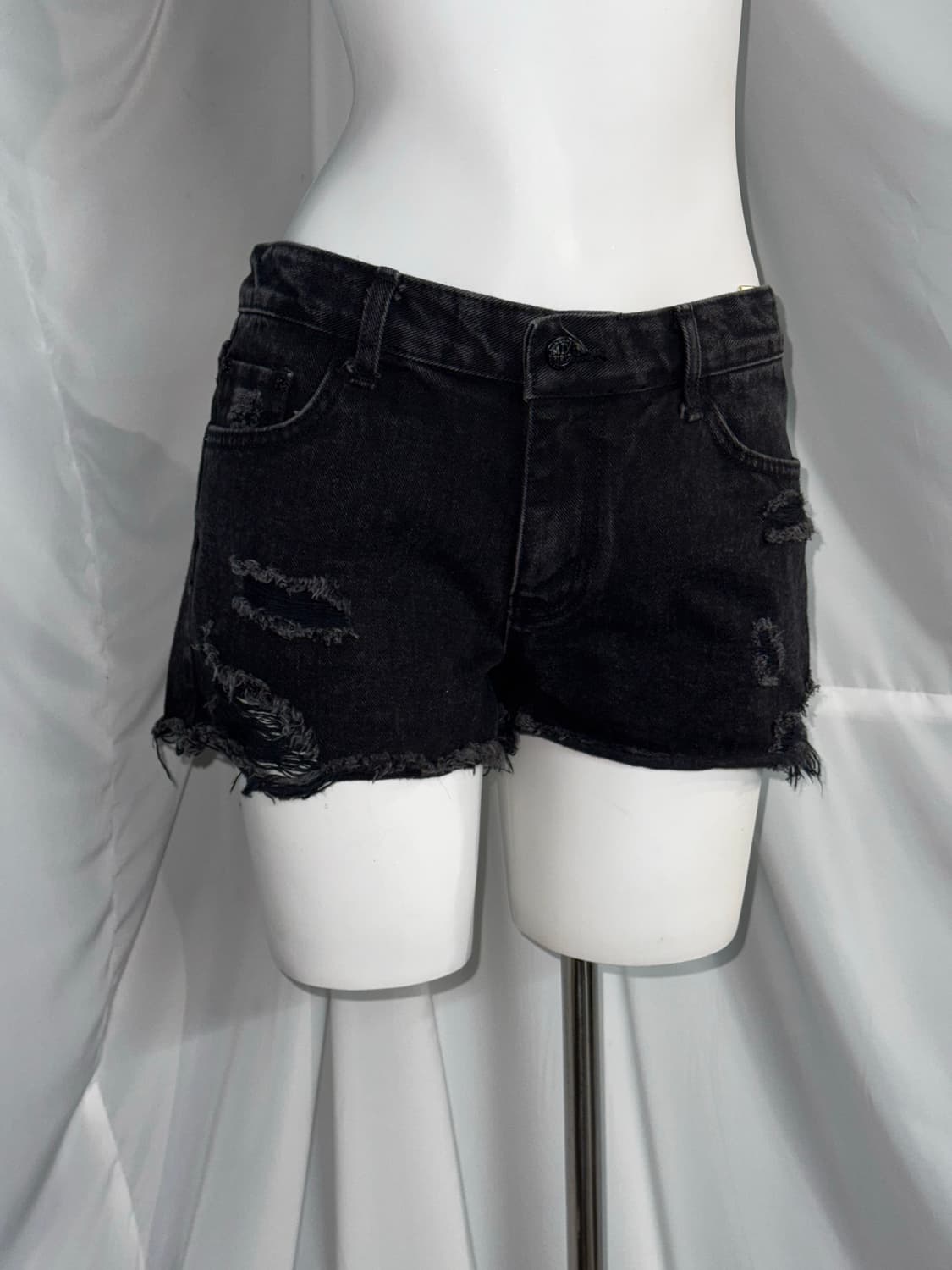 랙아웃 무채색 펑투케 해골큐빅 스크레치 코디세트  상품이미지3