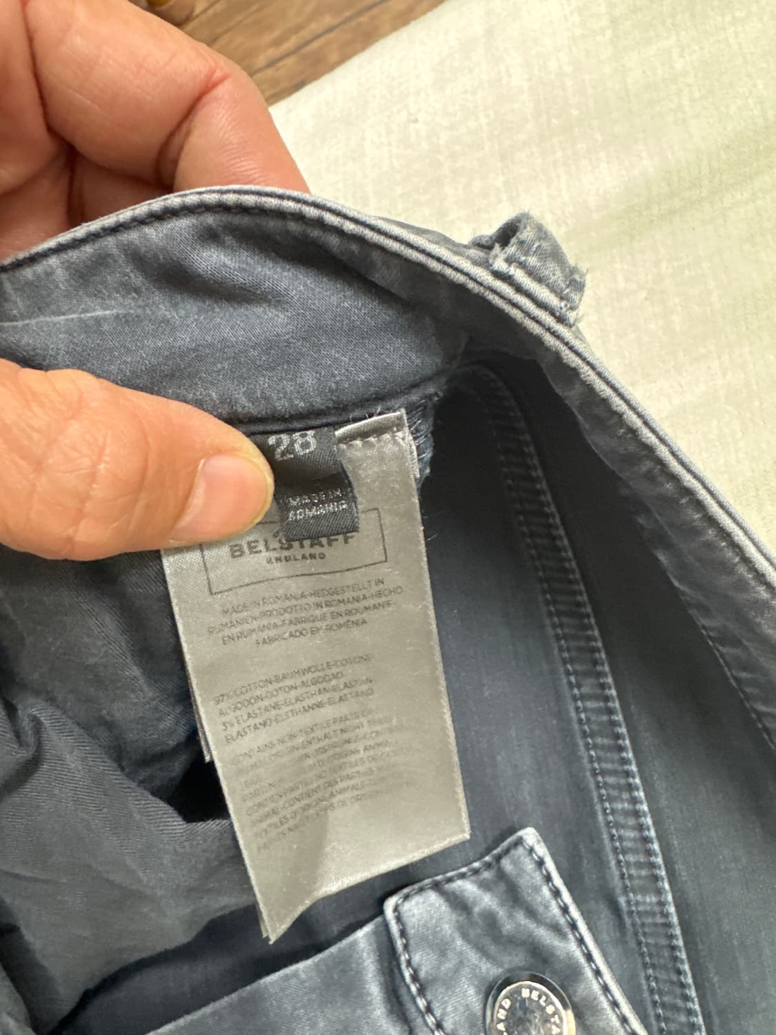 벨스타프 그레이 진 상품이미지4