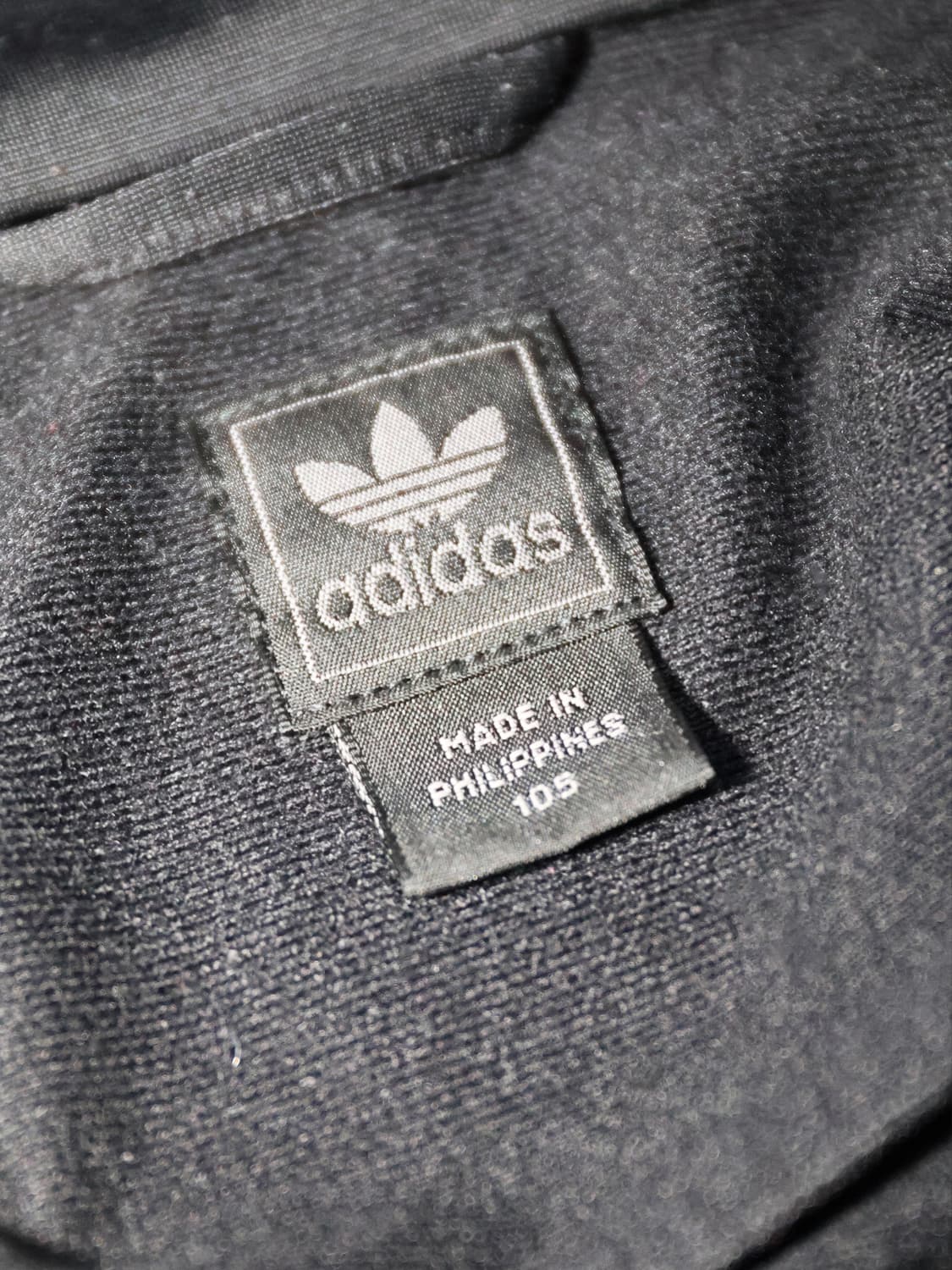 아디다스 실버 실크 삼선 트레이닝 블랙 저지 상품이미지3