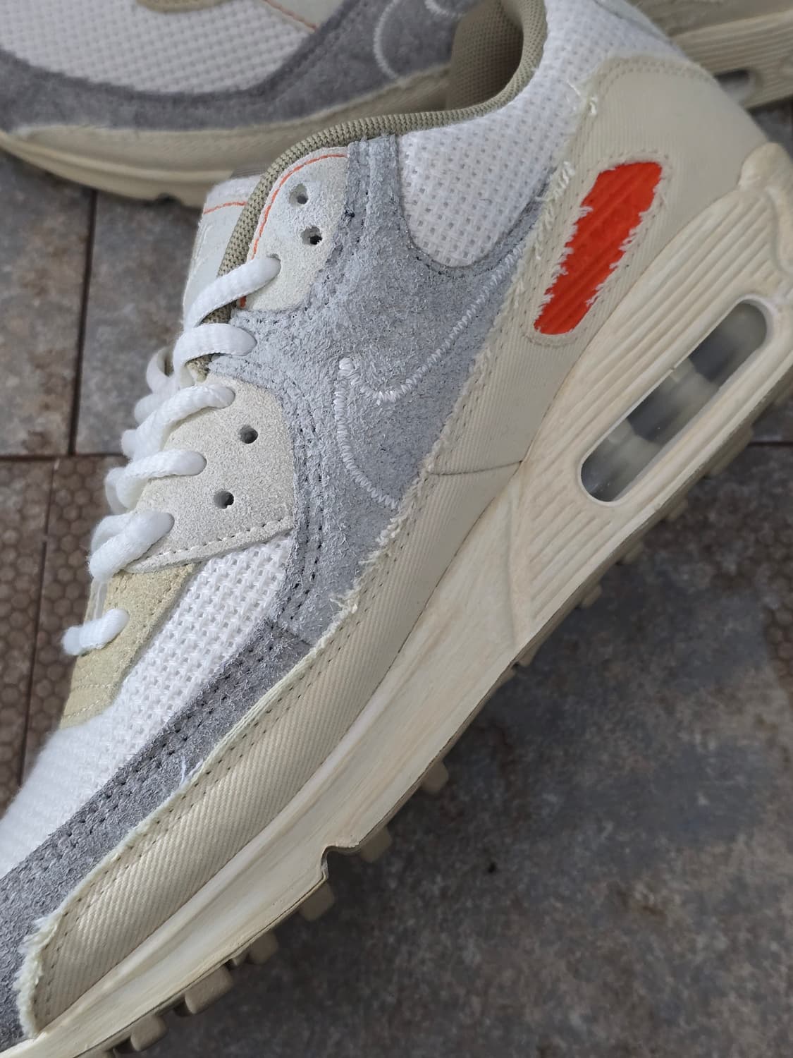 (255)나이키 에어맥스 90 프리미엄 페일 아이보리 상품이미지10