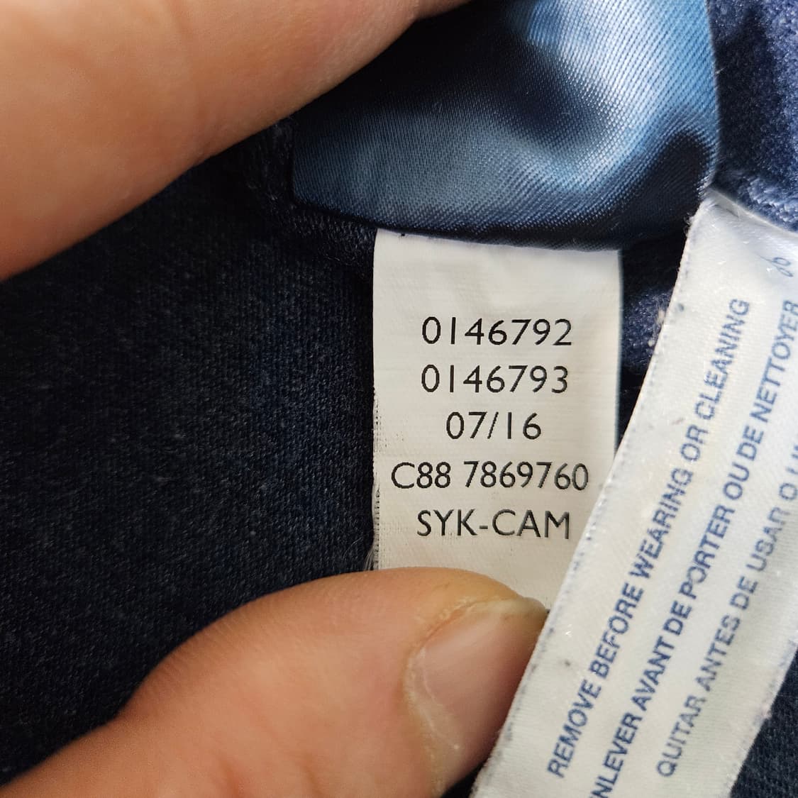 XS 타미힐피거 라운드넥 긴팔 티셔츠 0313 Y 상품이미지5