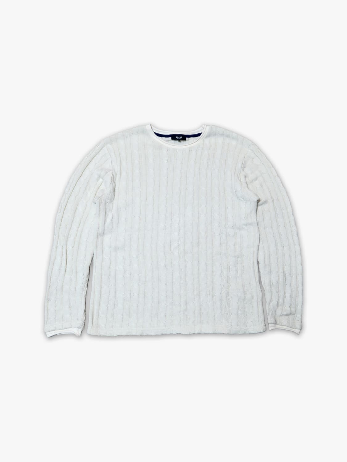 빔즈 Beams 과배기 골지 니트  상품이미지1