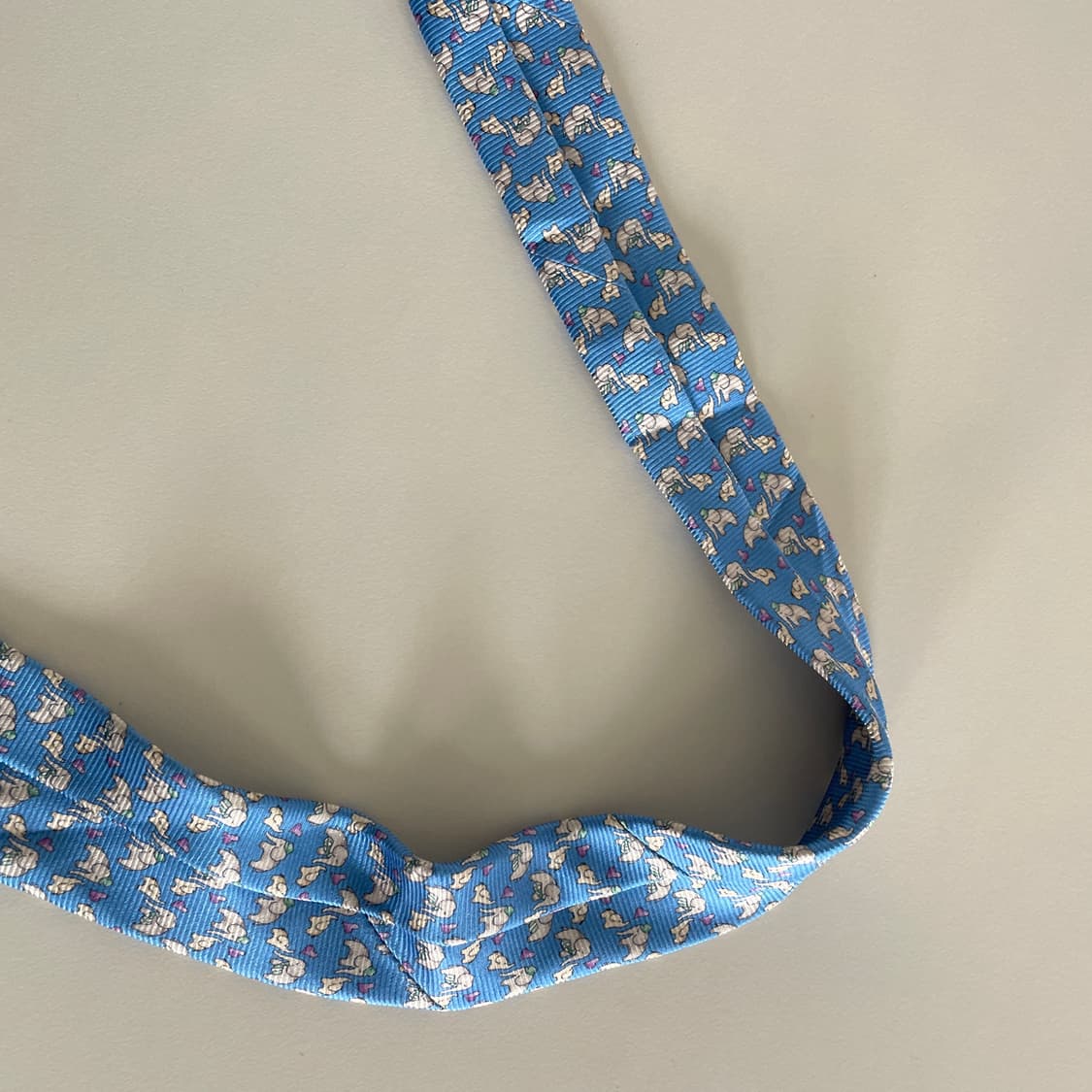 불가리 하늘색 넥타이 상품이미지5