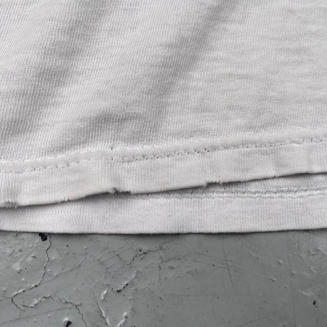 빈티지 롤링스톤즈 부두 라운지 투어 화이트 반팔 상품이미지10