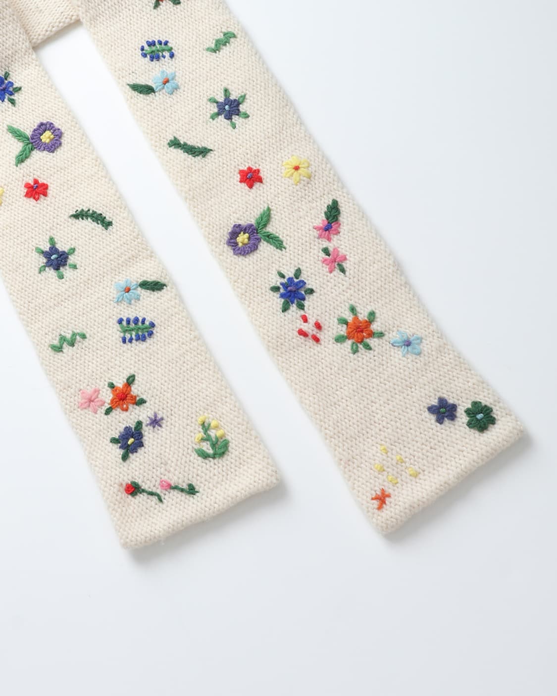 BEAMS BOY Hand Stitch Flower Muffler 상품이미지7