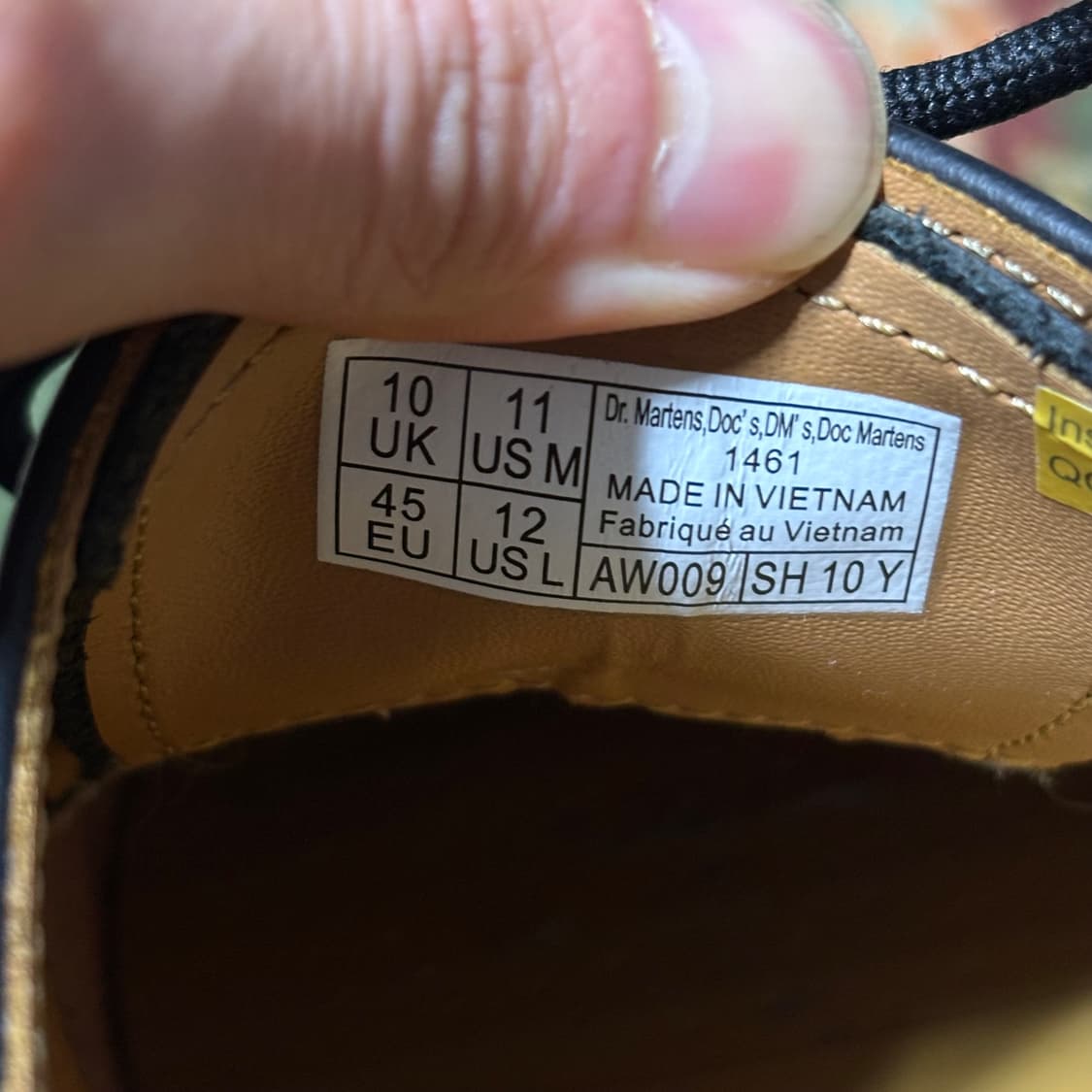 Dr. Martens 1461 Nappa BLK (290) 상품이미지6