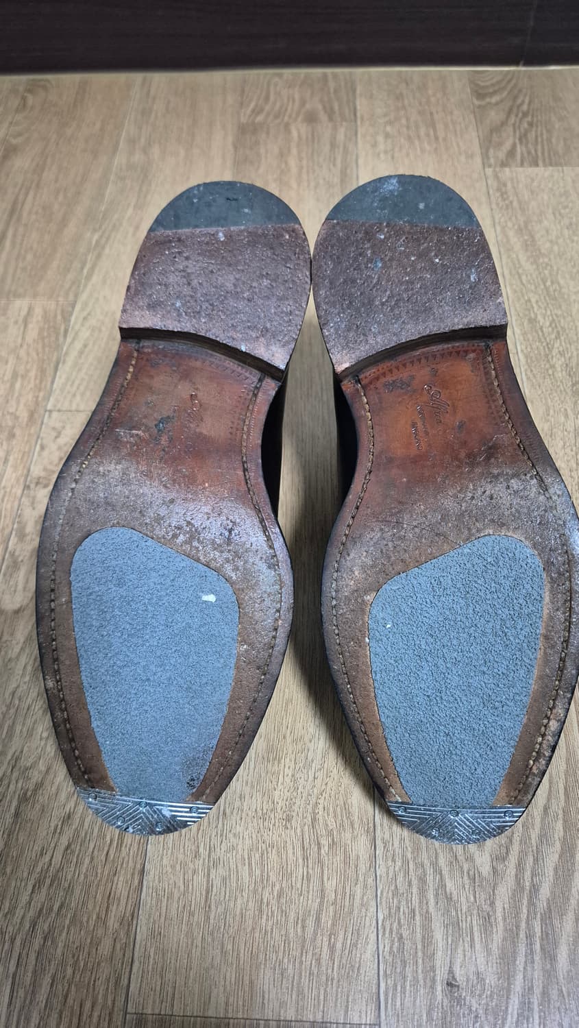 알프레드사전트 블랙 플레인토 더비 UK7 (260mm) 상품이미지9