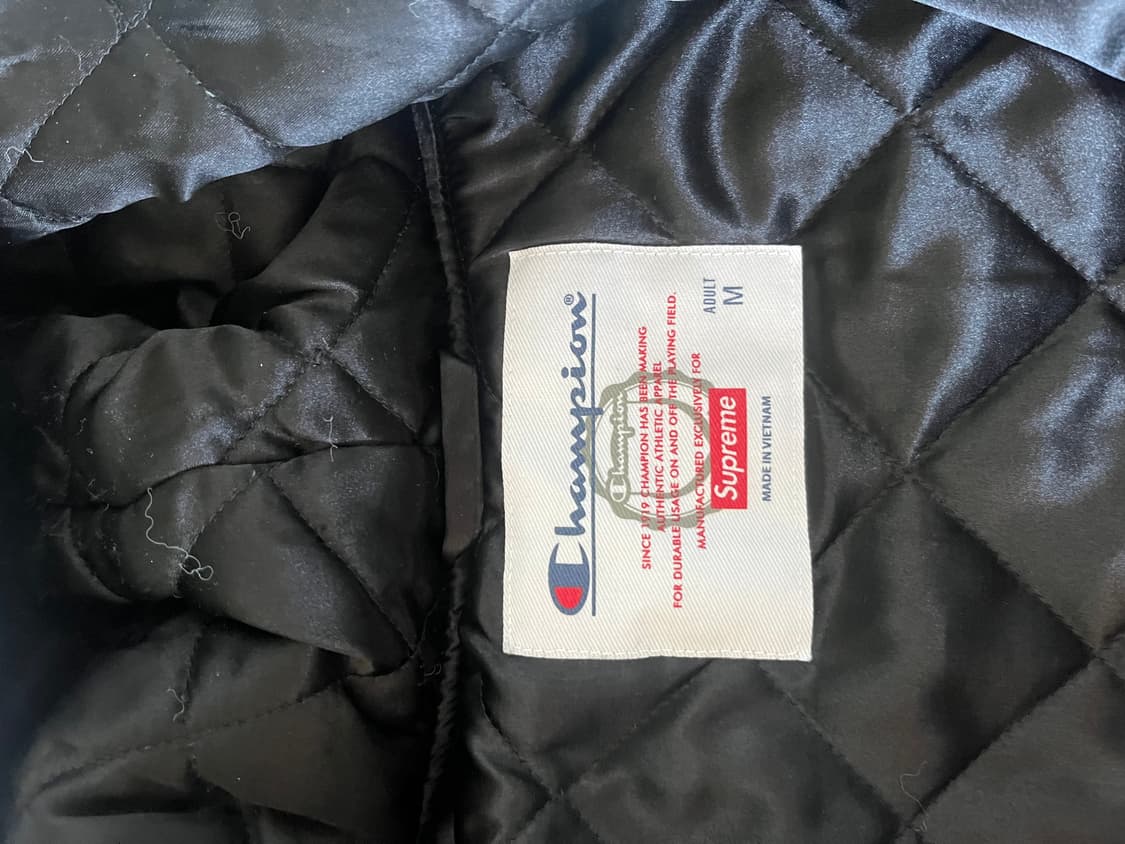 슈프림 챔피온 콜라보 바시티 자켓 상품이미지2