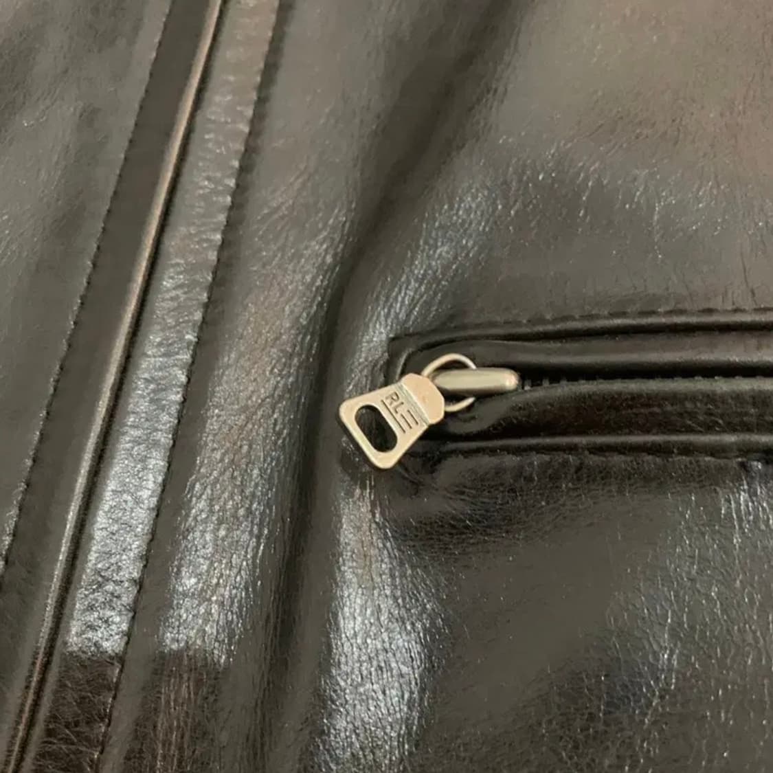 L 폴로랄프로렌 송아지 가죽 레더 싱글 라이더 자켓 상품이미지4