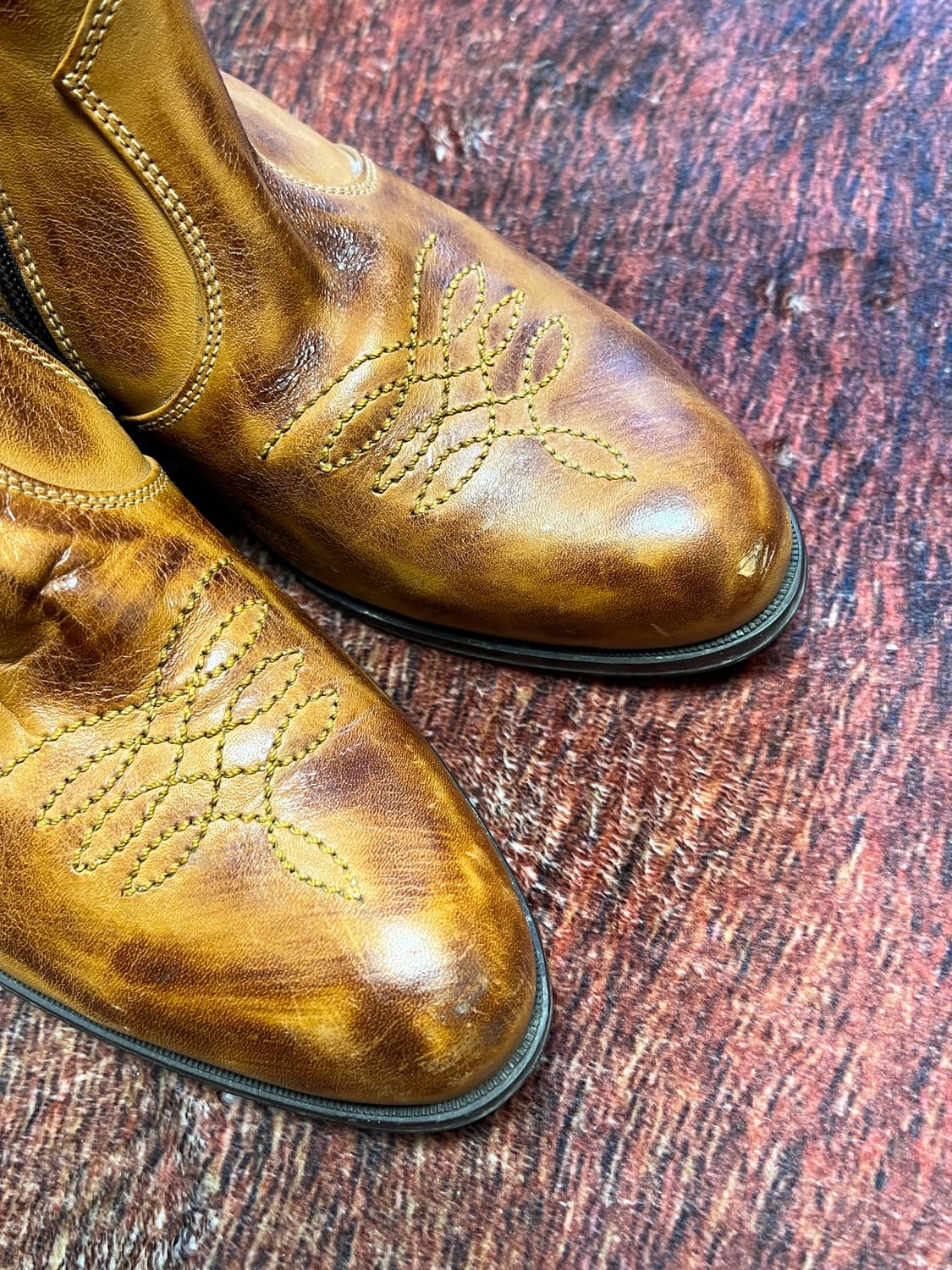 [250] 버팔로(Buffalo) 빈티지 웨스턴 앵클 부츠 상품이미지8