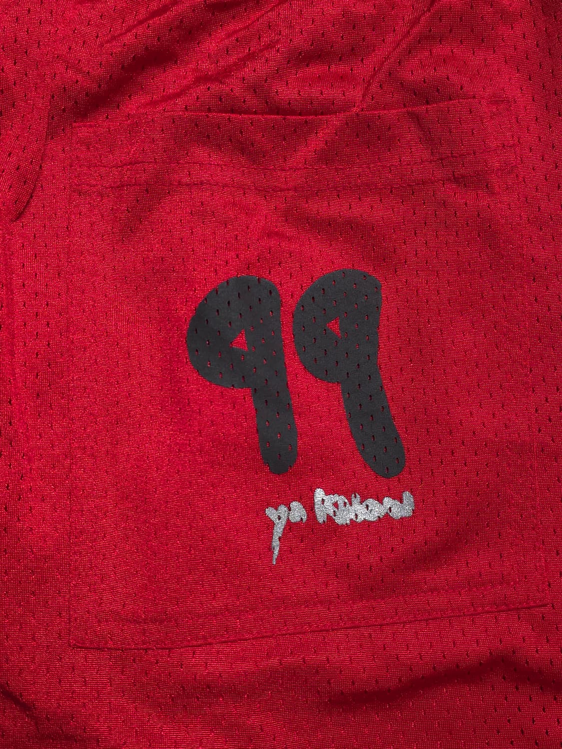 [XXL] 크롬하츠 매티보이 메쉬 팬츠 레드 상품이미지7