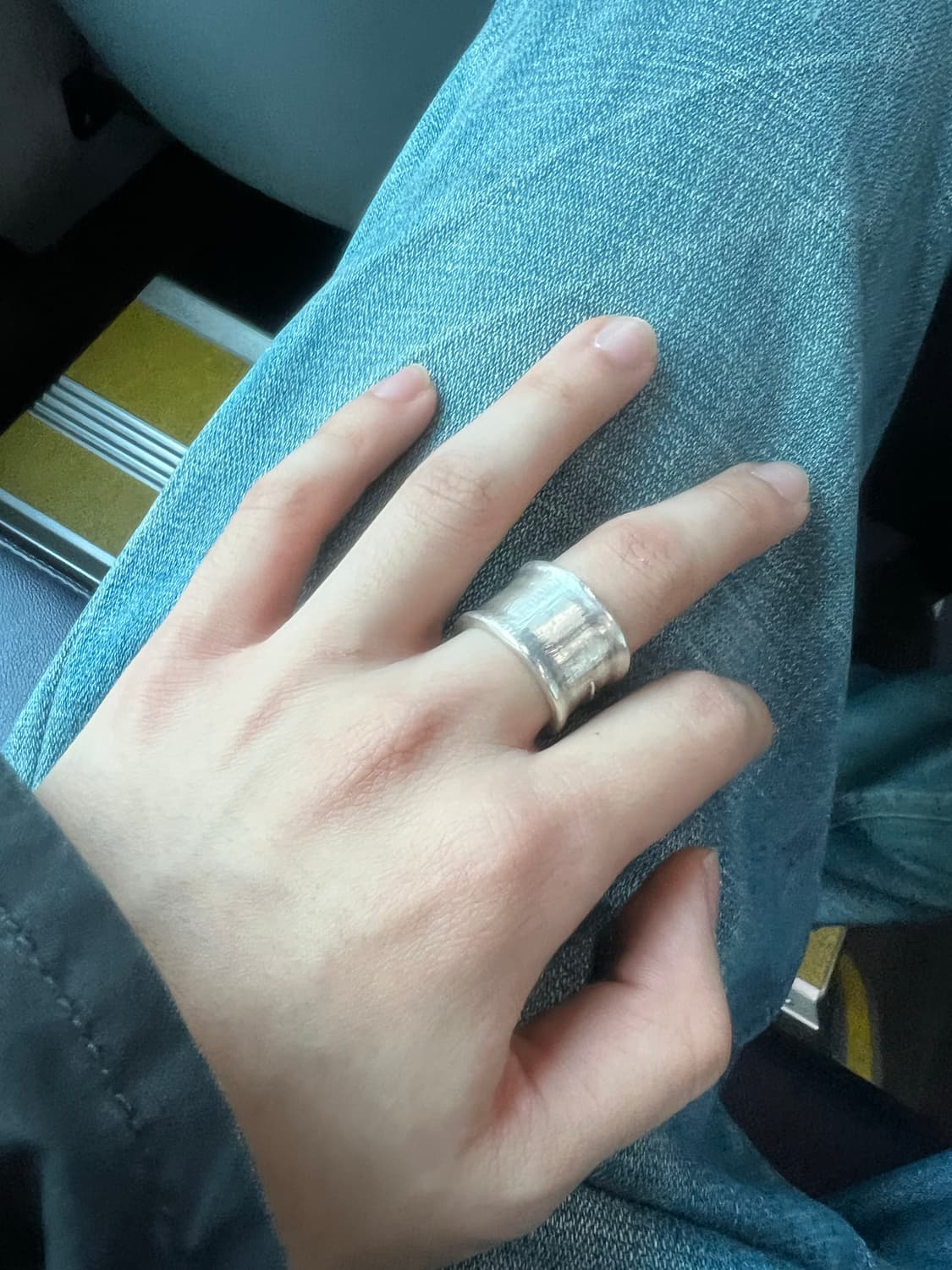 Handmade silver sword ring 상품이미지2