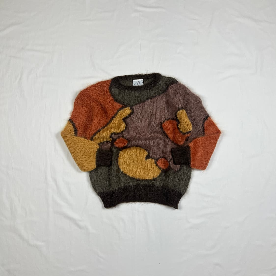 80‘s 빈티지 모헤어 mohair 니트 상품이미지1