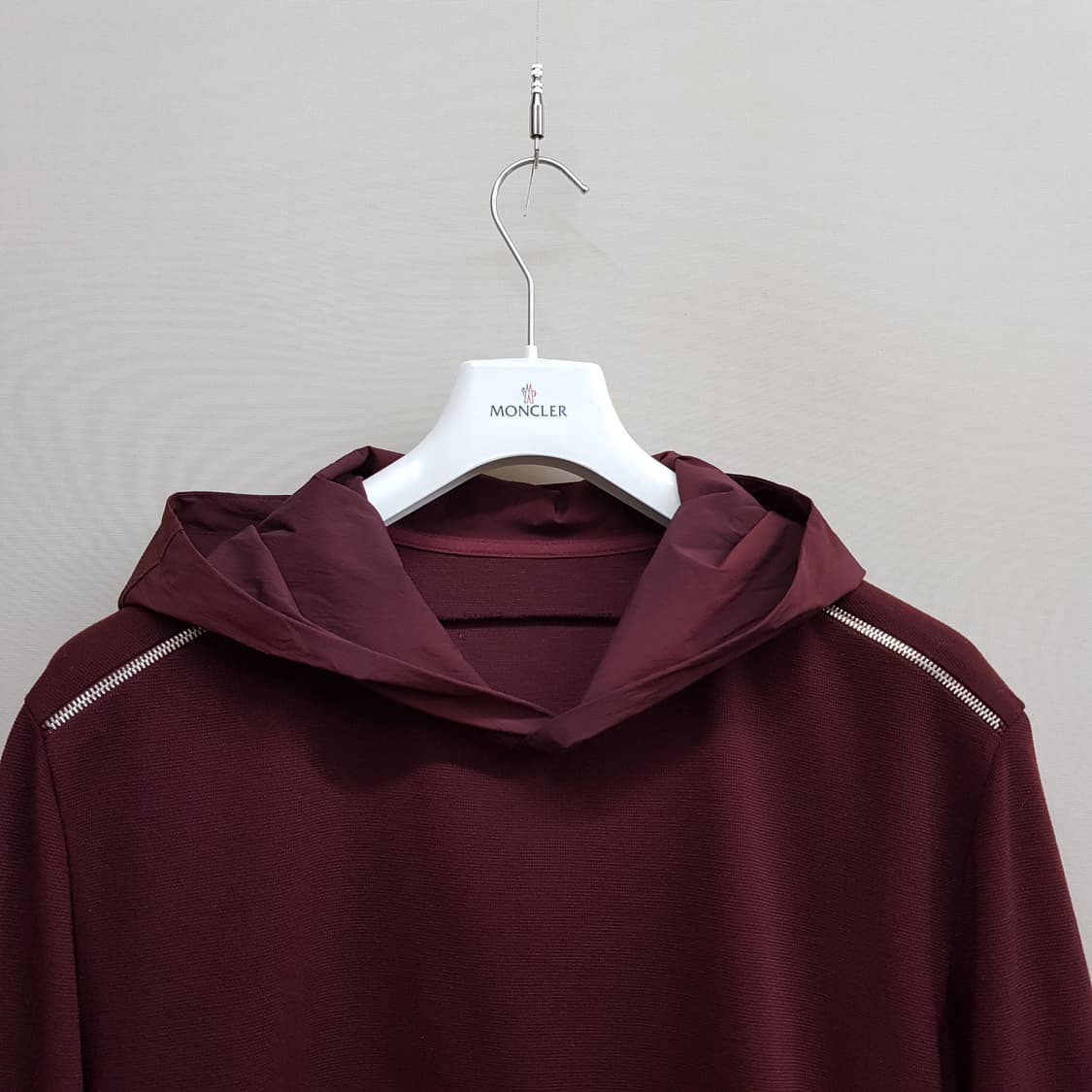 한섬 시스템 지퍼 디테일 후드티 100사이즈 상품이미지2