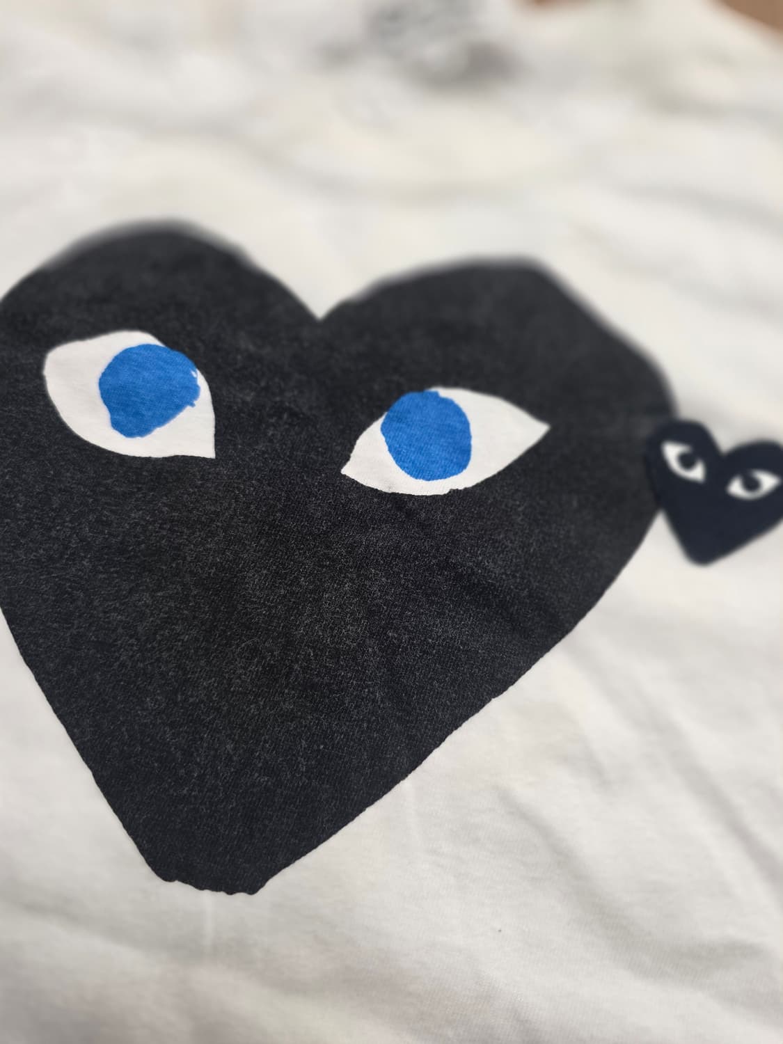 M) 꼼데가르송 블랙와펜 반팔티 상품이미지3