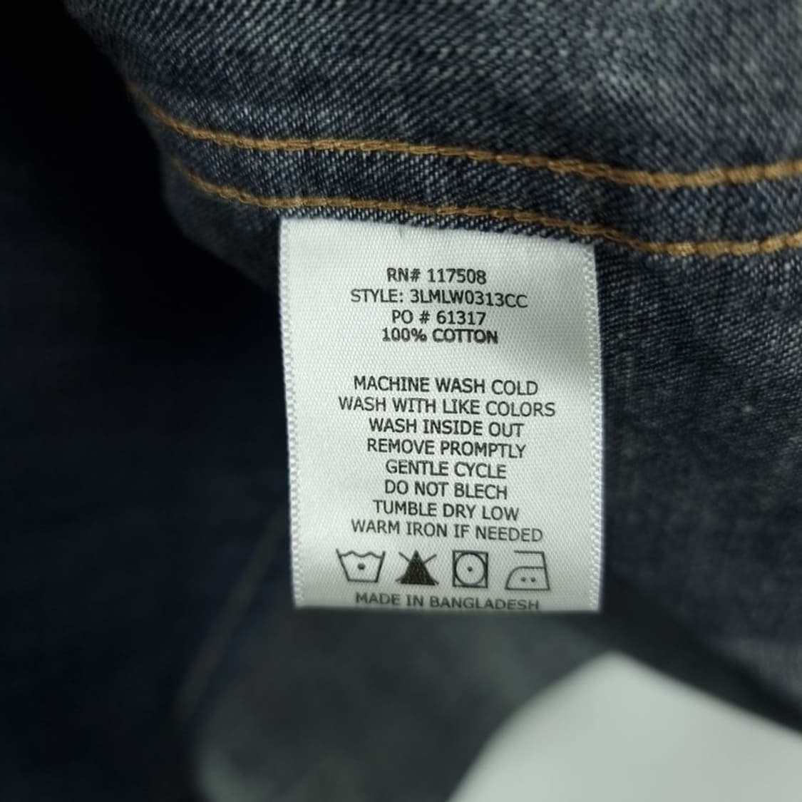 [리바이스] 데님 웨스턴 셔츠 M18864 상품이미지8