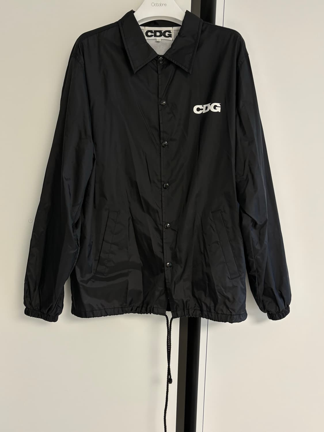 CDG 코치 자켓 블랙 M 상품이미지1