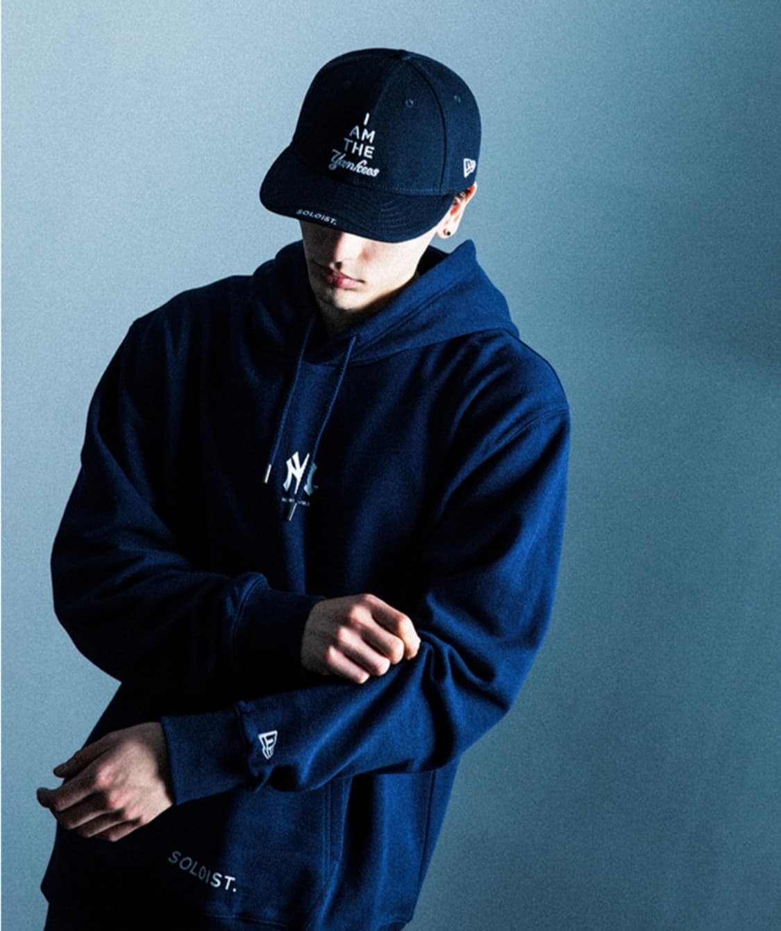 솔로이스트 뉴에라 후드 상품이미지1