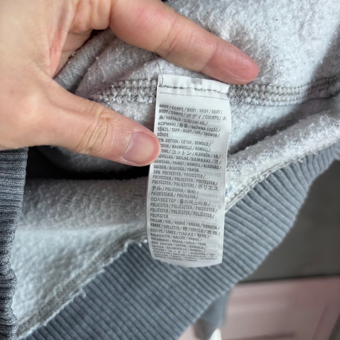 아베크롬비 후드집업 그레이 상품이미지3