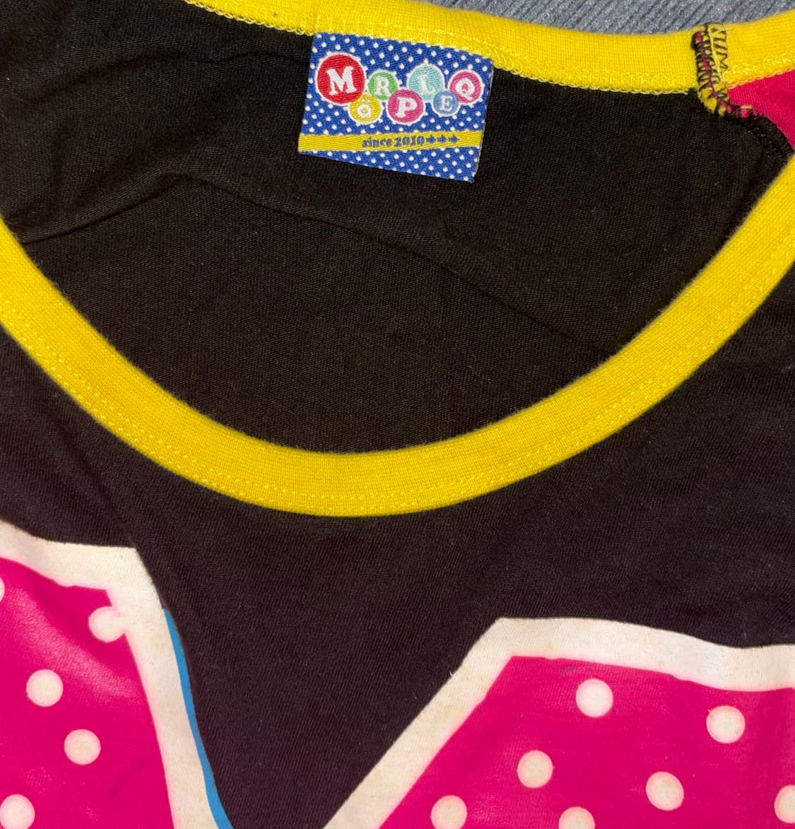 빈티지 y2k 팝갸루 00’s 레터링 패치 롱슬리브 상품이미지3