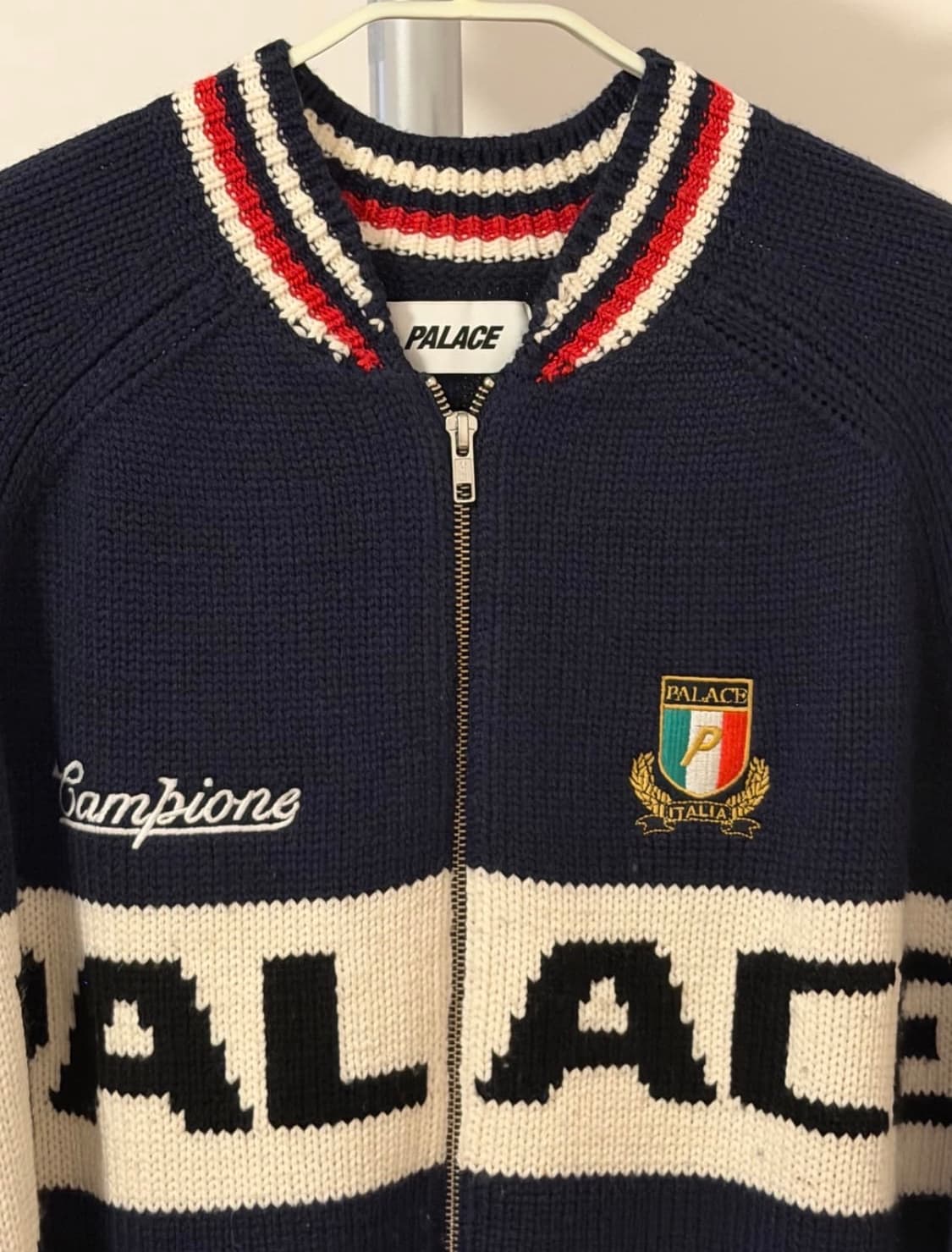 팔라스 니트집업 상품이미지3