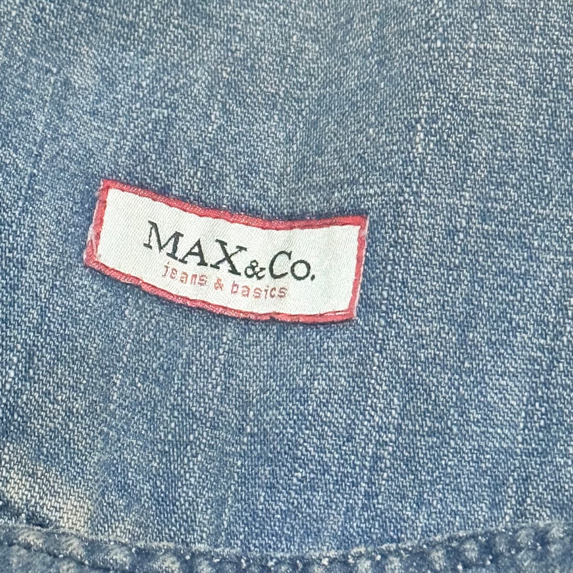 MAX&Co. 청 미디 스커트 (40) 상품이미지2