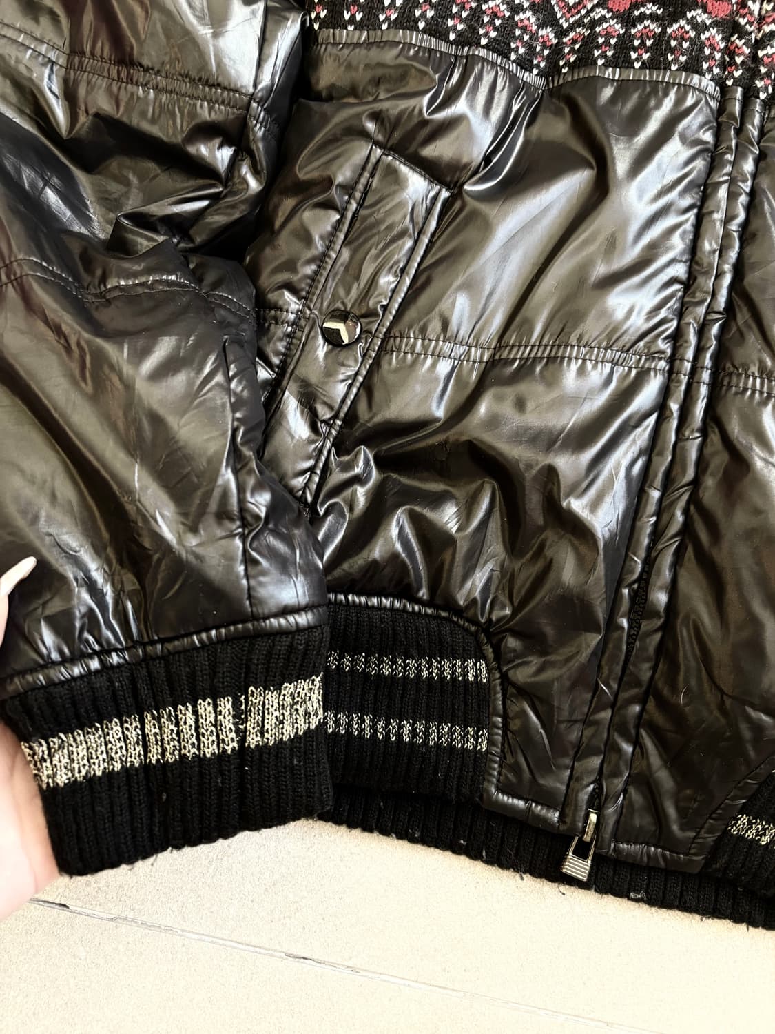 해골 노르딕 패딩 상품이미지3