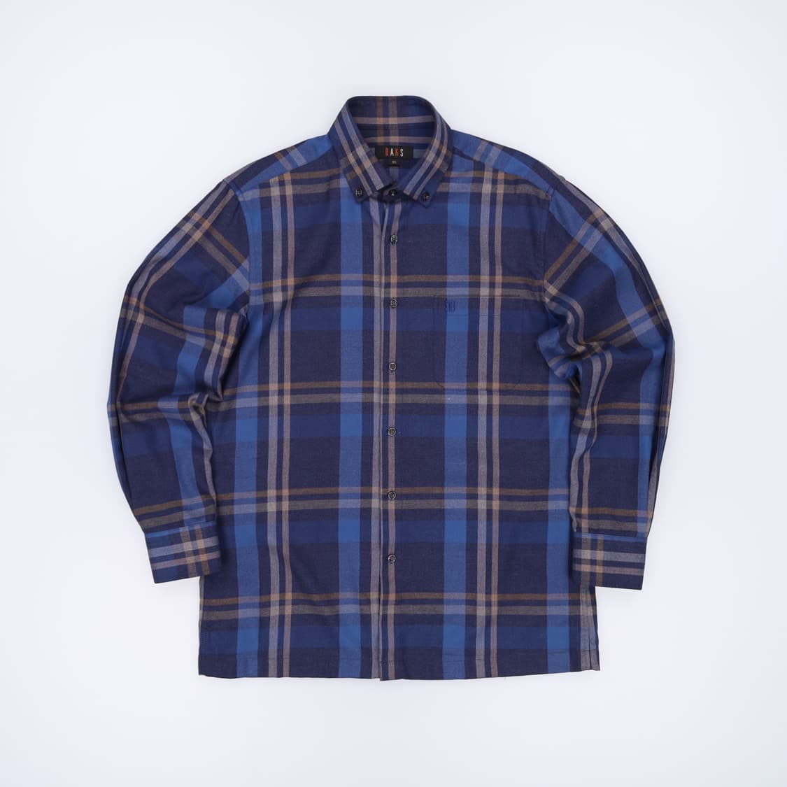 95 닥스 남성 고급 타탄 체크 셔츠 남방 4278 상품이미지1