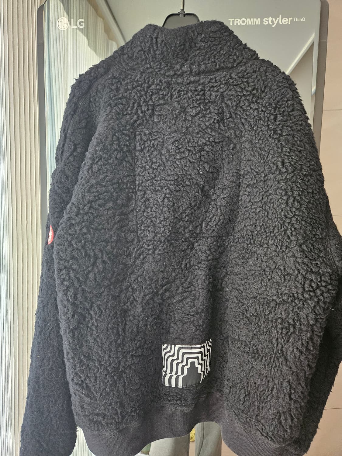 카브엠트 헤비 울 보아 하프집 후리스 XL 상품이미지4