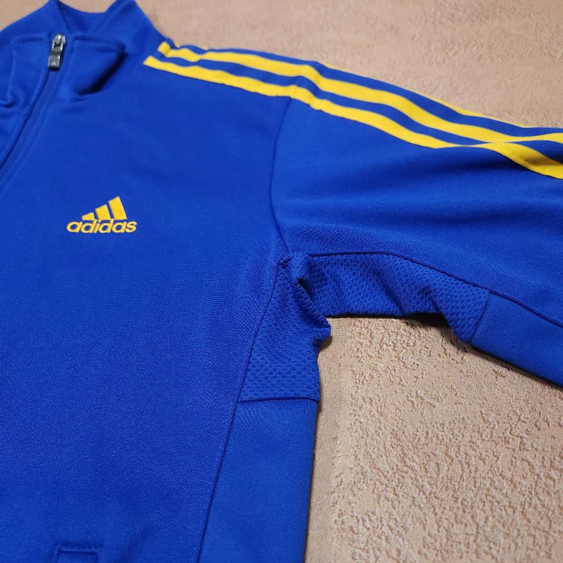 아디다스 TND 트랙탑 저지 블루/옐로우 상품이미지2