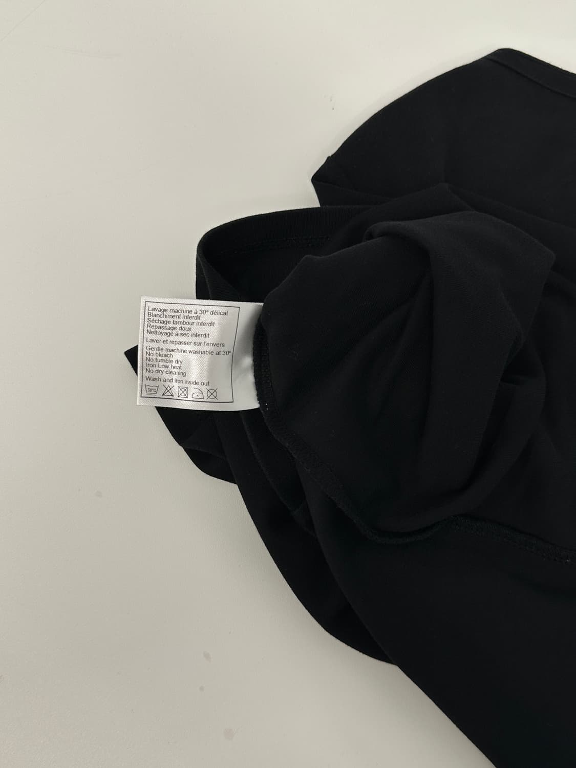 샤넬 자수 cc로고 슬림핏  XS 블랙 (44/55) 상품이미지6