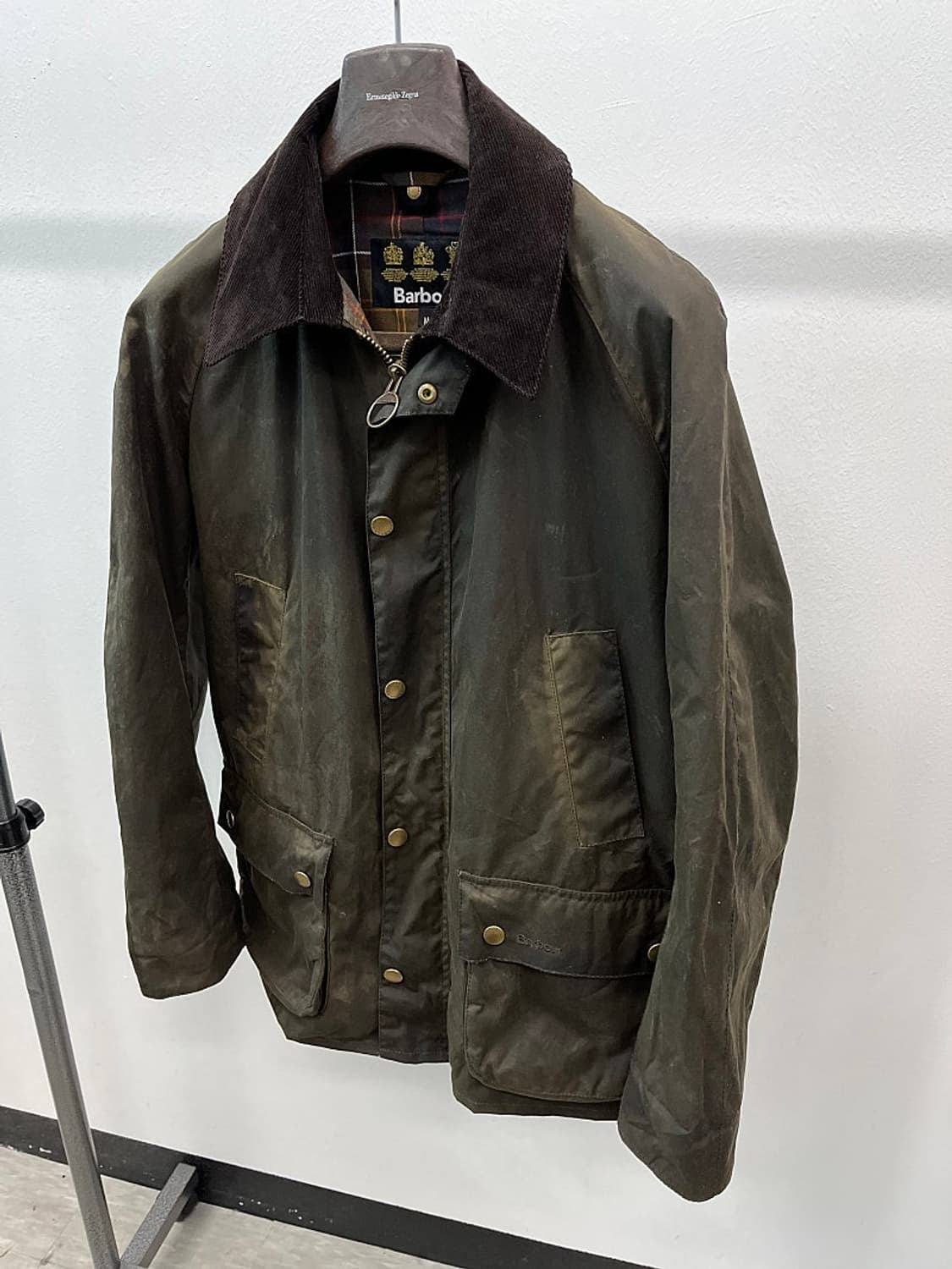 100-105) 바버 애쉬비 왁스자켓  상품이미지1
