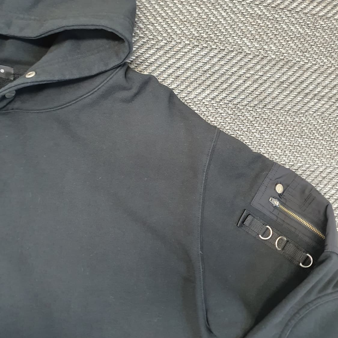 IMYW 오버핏 후드티 남자105~110 상품이미지3