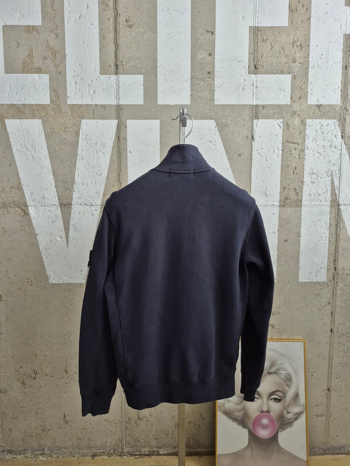 스톤아일랜드 백화점판 약기모 면집업(80K2820 상품이미지2