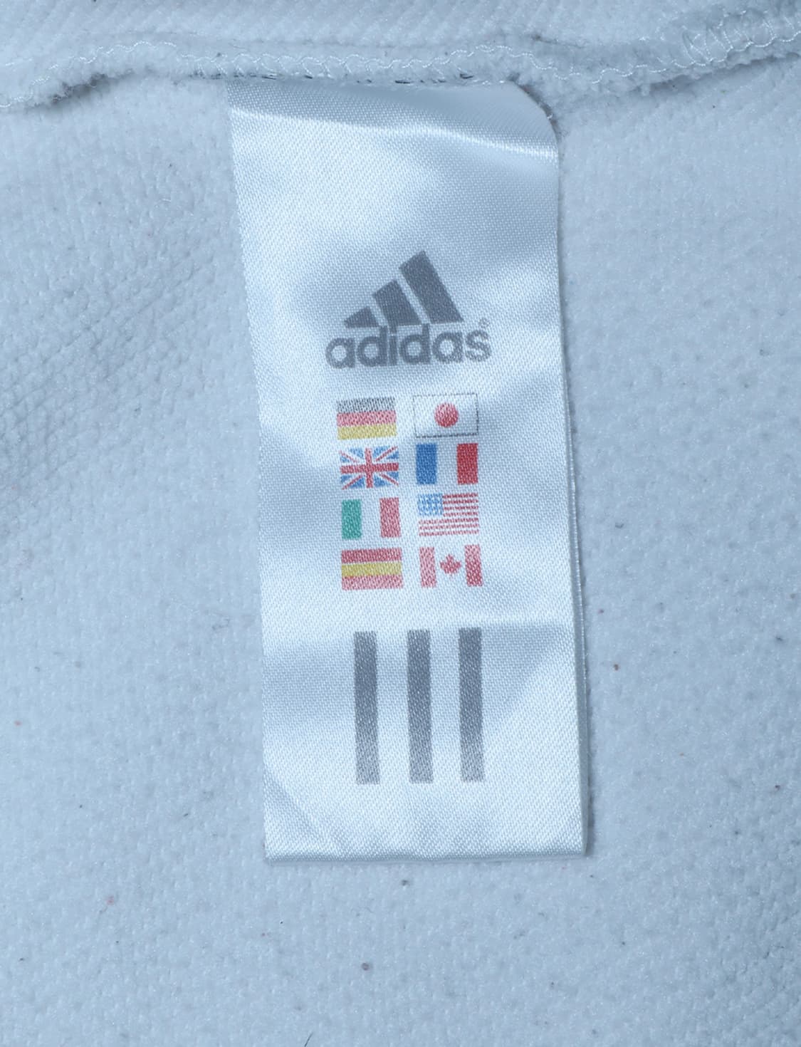 Adidas Climalite 화이트 트랙 후드 집업 상품이미지10