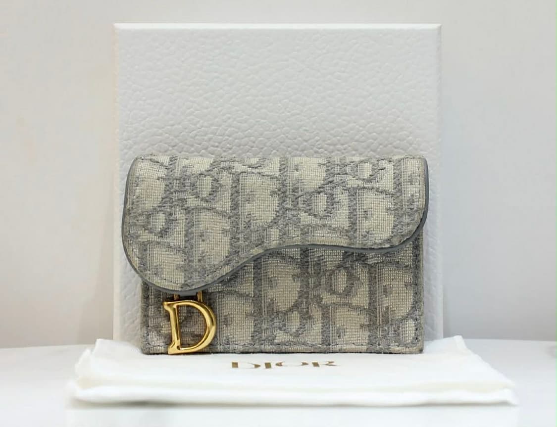 디올 오블리크 새들 카드지갑 상품이미지1