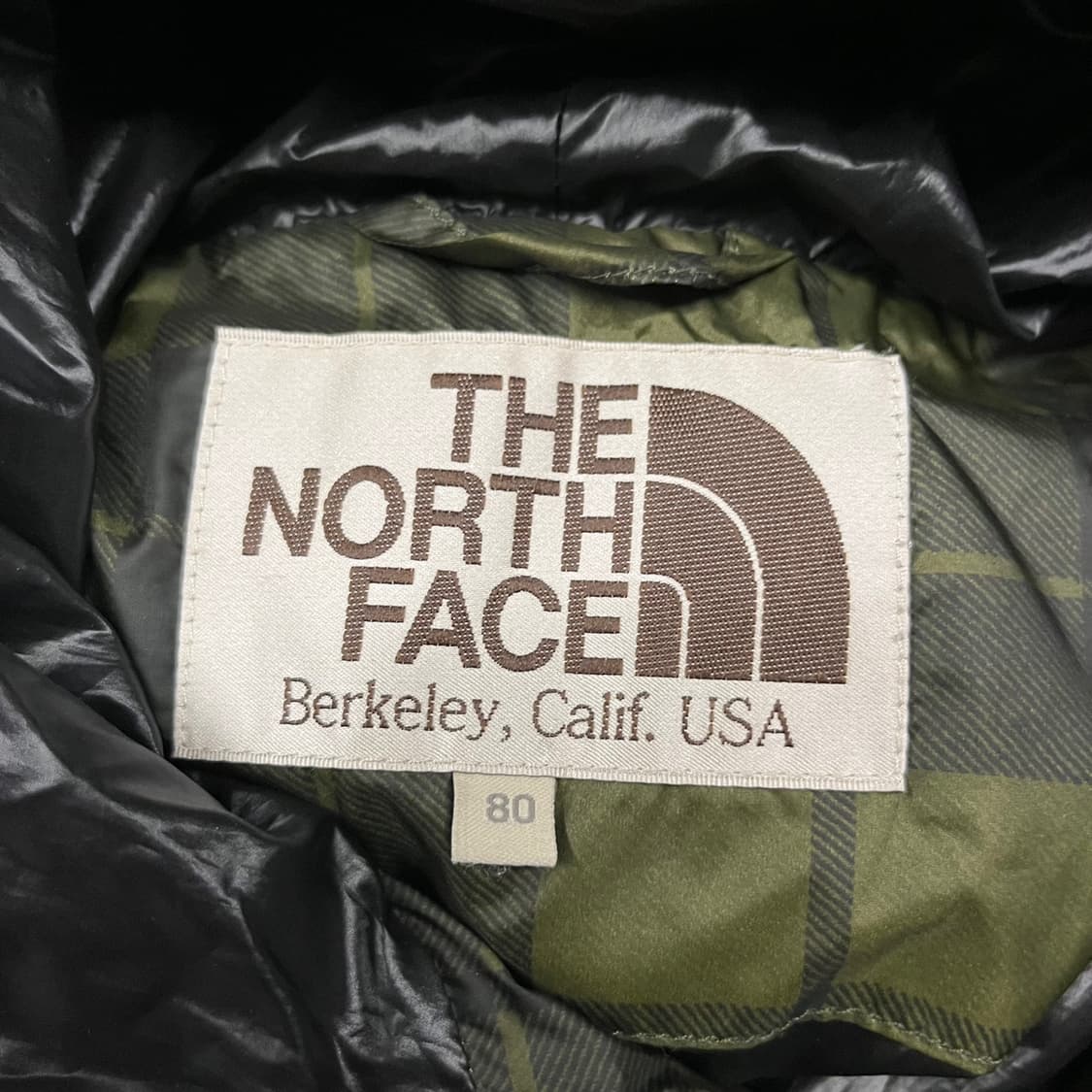 노스페이스 케이프 망토 카키 패딩 80 상품이미지4