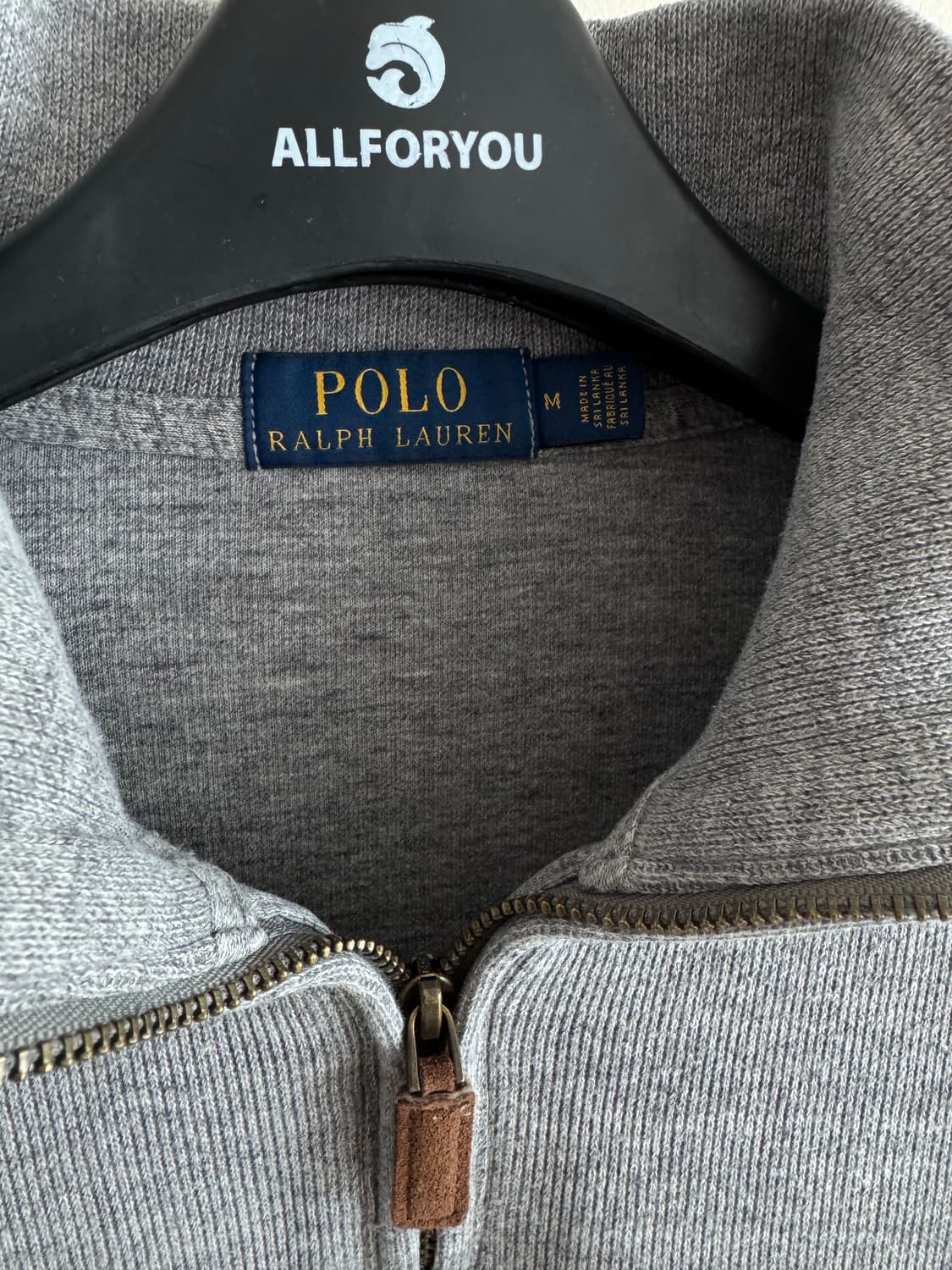 폴로 랄프로렌 하프집업 그레이 니트 M 상품이미지3
