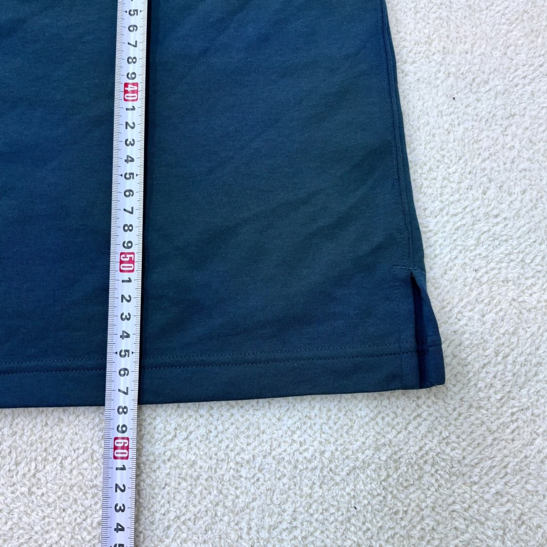 L 유니클로 오버사이즈 크루넥 티셔츠 0312E 상품이미지5